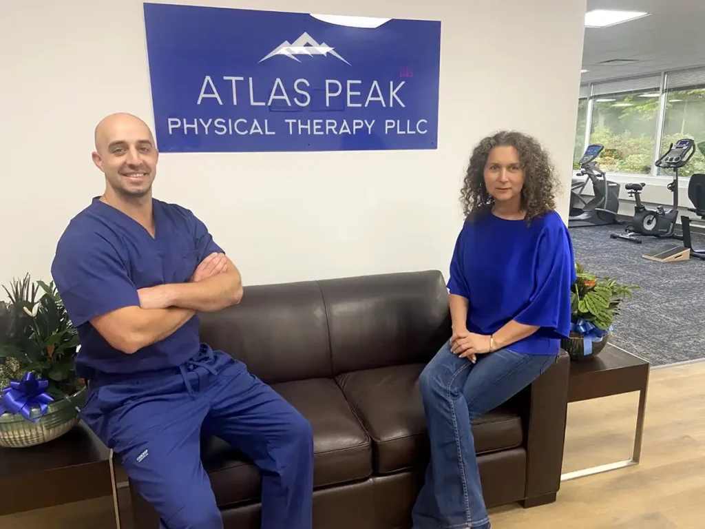 Dr. Niko and Beata Mione at Atlas Peak Physical Therapy in Pleasantville NY