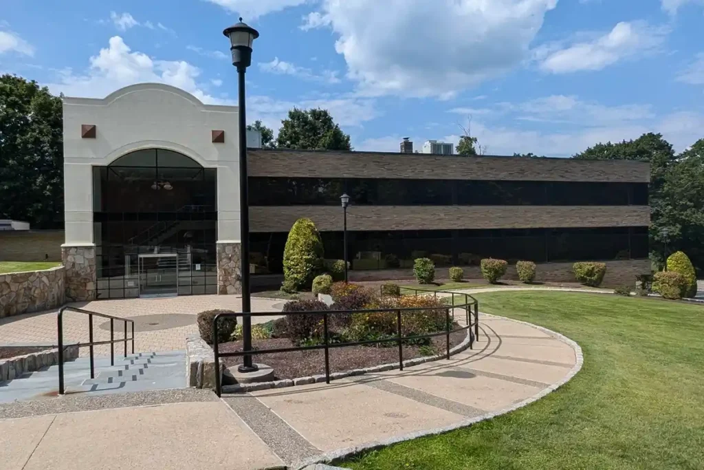 Atlas Peak building facade in Pleasantville NY